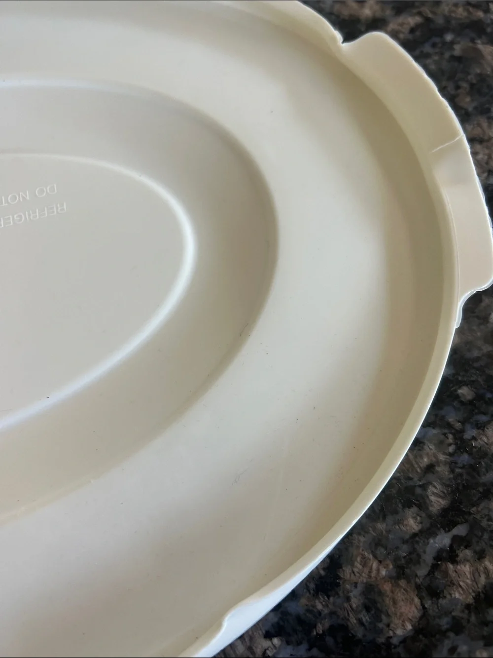 CORNING WARE CASUAL ELEGANCE IVAL LIDDED GLADS DISH & RUBBER LID 1.25 QT NWT